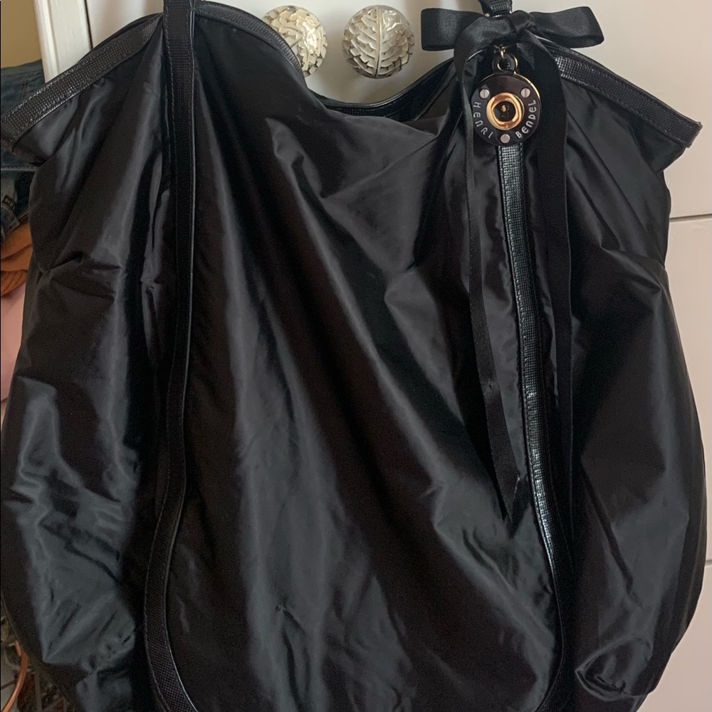 Authentic Black henri bendel bag